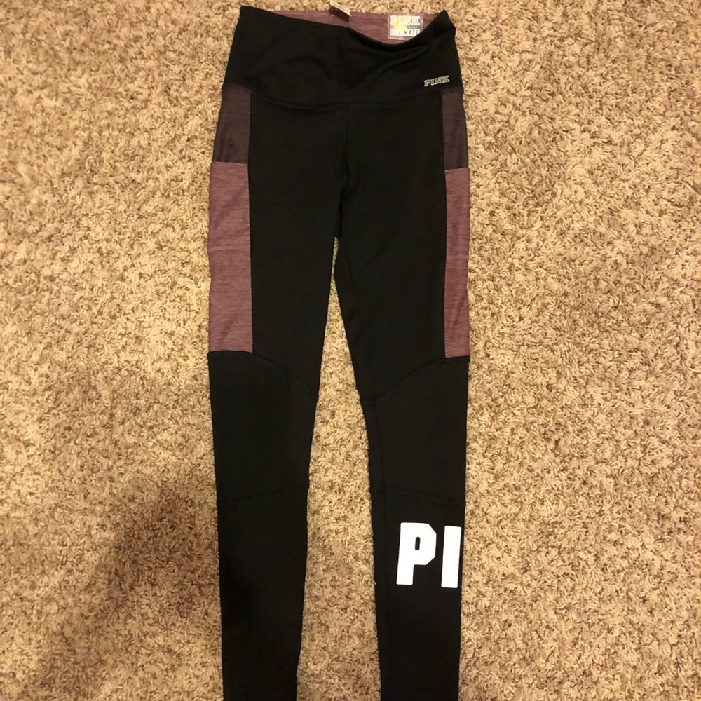 Brand new high waisted pink leggings - Picture 2 of 4